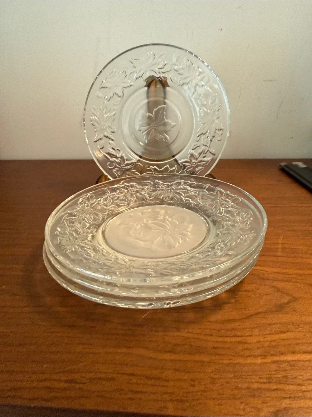 Vintage Princess House FANTASIA Bread plate set/4